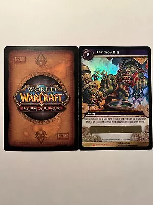 Unscratched Landro's Gift (WoW TCG Loot Card)  • $165