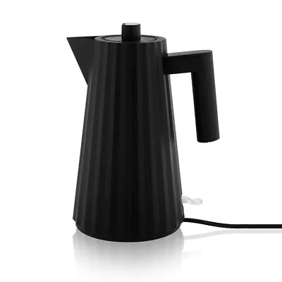 ALESSI Plissé Black Electric Water Kettle 1.7 L By Michele De Lucchi • $209.90