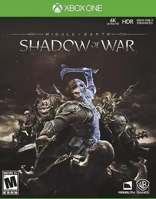 H5 Middle-earth: Shadow Of War (Microsoft Xbox One 2017) NEW Sealed! • $5