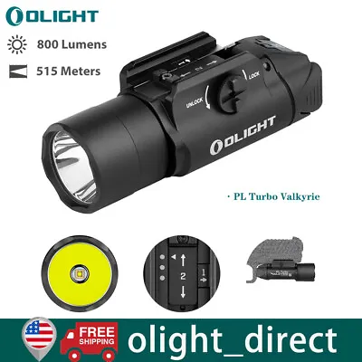Olight PL Turbo Valkyrie Rail Mounted Light Weaponlight Tactical Light 800 Lumen • $89.99