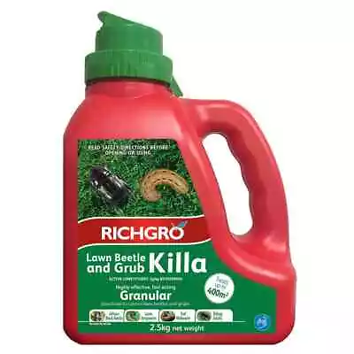 Richgro Lawn Beetle & Grub Killa Granular 2.5KG Lawn Grub &  Armyworm • $39.90
