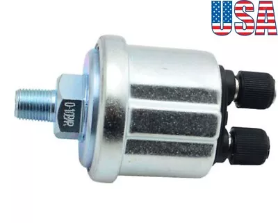 New VDO Oil Pressure Sender 0-150psi & 10-180 Ohms Alarm Warning Switch USA IN • $34.77