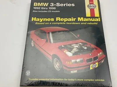 Haynes 18021 Repair Manual For 1992-1998 BMW 3-Series - Sealed • $29.99