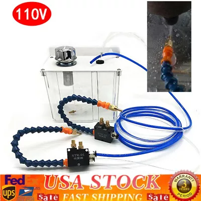 Lubrication Spray System Cooling Sprayer Coolant Pump Oil Mist & 2 Sprayer 1000g • $96.90