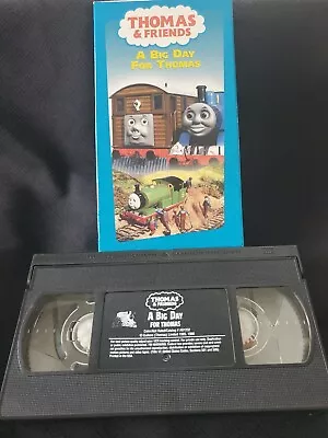 Vintage Rare Thomas &  Friends A Big Day For Thomas VHS Video • $24.99