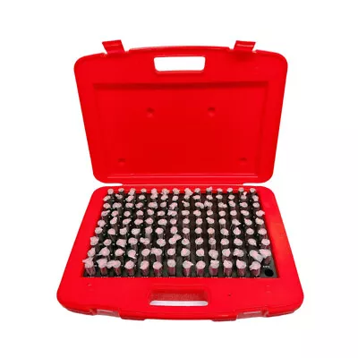 125 Pc M3 .501-.625'' Steel Plug Pin Gage Set Minus Pin Gauges Metal Gage Gauges • $119.99