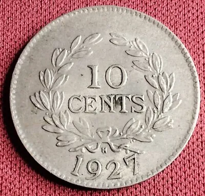 £11.99 • Buy 1927 Sarawak 10 Cents C V Brooke Rajah Coin