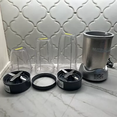 Nutribullet 900 Series Motor Base And 2 Blades 3 Cups Tested Works Magic Bullet • $49.99