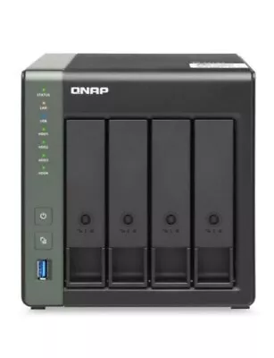 QNAP TS-431X3-4G-US 4 Bay Diskless Desktop Network Attached Storage 10Gbe • $525