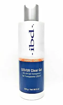 IBD UV/LED Builder Gel Hard Gel Clear 8oz Refill Size - Super Deal • $39.99