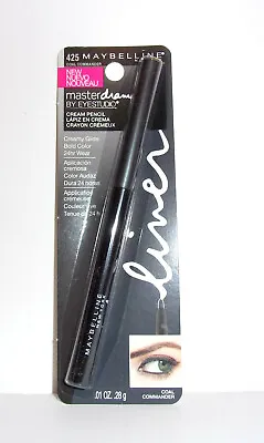 Maybelline Master Drama Eyestudio Cream Pencil Coal Commander #425 • $9.99