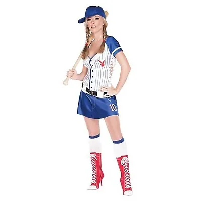 Women�s Playboy� Home Run Hottie Baseball Costume • $12.95