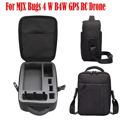 Travel Durable Shoulder Bag Protective Storage Bag For MJX Bugs 4W B4W Black R • $45.11