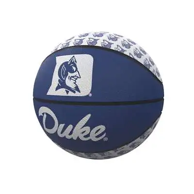 Duke Blue Devils Mini Rubber Repeating Basketball • $19.95