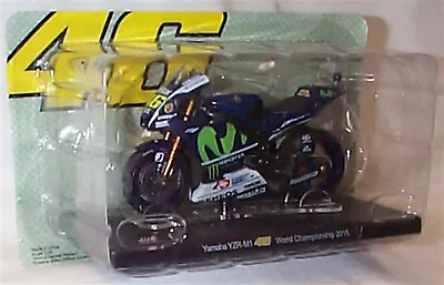 Yamaha YZR-M1 World Champion 2015 Rossi Bike Collection 1-18 New In Blister • £17.95