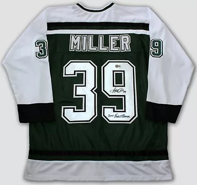 Ryan Miller Signed Michigan State Hockey Jersey Msu Inscription Autograph Bascoa • $249.99