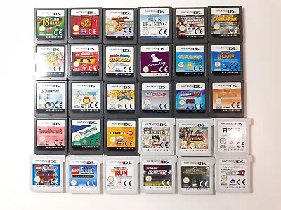 Nintendo DS Games Cartridges $5 Each! - Select And Buy From Dropdown AUS Seller • $5