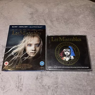 £19.99 • Buy LES MISERABLES Complete Symphonic Recording Musical 3-CD Plus Blu Ray