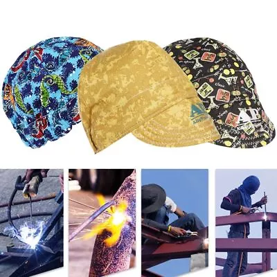 Flame Resistant Welder Work Cap Head Protective Cover  Welder Protection • $15.91