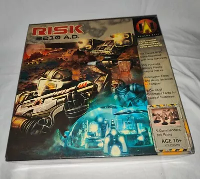 Risk 2210 A.d. Board Game Avalon Hill Wizards Of The Coast 2007 Complete • $24.99