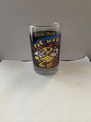 1980 Pac-Man Glass Cup-Bally Midway & Co.-Arby's Collector Series • $14.99