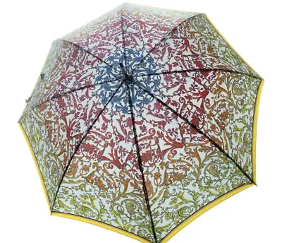 Authentic Gianni Versace Vintage Umbrella Blue Red Yellow • $230