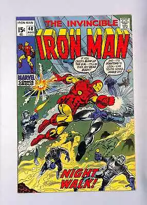 (4705) IRON MAN (1968) #40 Grade 8.5   Aug  1971 • $39.05