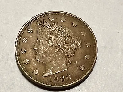 $3.25 • Buy 1883 Liberty Head V Nickel Without Cents