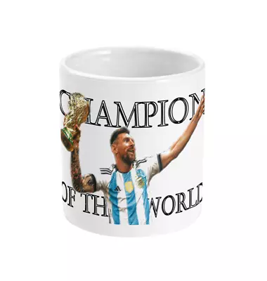 £8.50 • Buy Lionel Messi Champion World Cup 2022 Winner Argentina Ceramic Mug