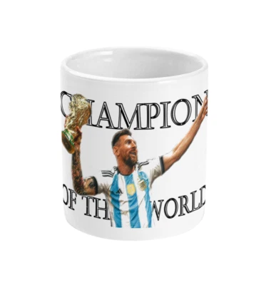 £8.50 • Buy Lionel Messi Champion World Cup 2022 Winner Argentina Ceramic Mug