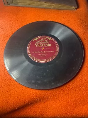 VICTROLA Record 78 Rpm 64259 THE HARP THAT ONCE THROUGH TARA'S HALLS • $29.99