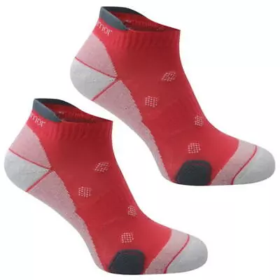 2 Pack Ladies Karrimor Running Socks Low Rise Trainer Gym Anti Odour Size 4-8 UK • £11.50