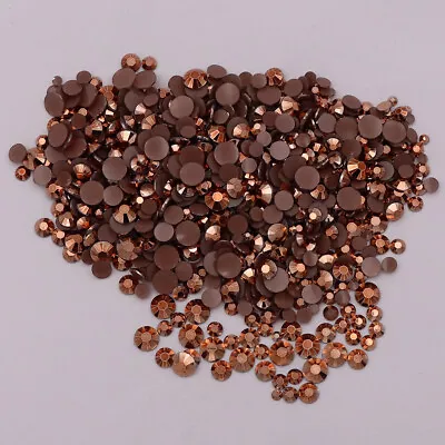 Resin Non Hot Fix Rhinestones Flat Back Gem Plastic Crystals Trimming For Crafts • £3.72