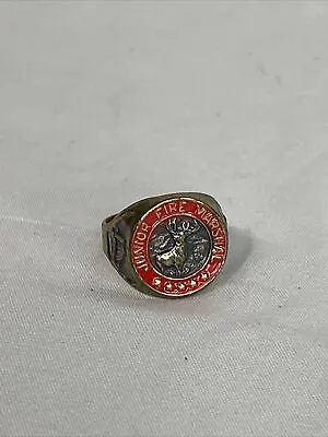 Vintage Hartford Fire Insurance Junior Fire Marshal Ring • $5