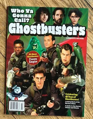 2024 GHOSTBUSTERS MAGAZINE A COMPLETE FAN GUIDE 2024 A 360 MEDIA Tv Movie Life • $9.99