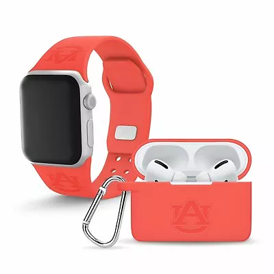 Affinity Bands Auburn Tigers Engraved Neon Apple Pro Combo Package • $44.99