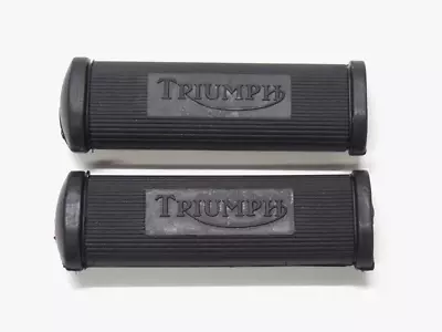 TRIUMPH Foot Rest Rubbers Rear Passenger Pillon Peg 82-1695 Foot Peg Rubber Set • $12