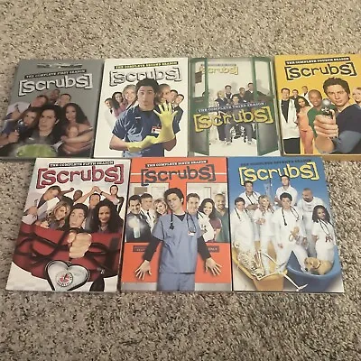 $60 • Buy Scrubs : Complete T V Series 1 - 7 Dvd Box Sets Collection Seasons 1 2 3 4 5 6 7