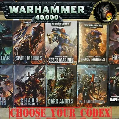 WH40K Hardcover Books MULTI LIST - 6th 7th 8th Ed Codex Collection OOP GW M13 • £10