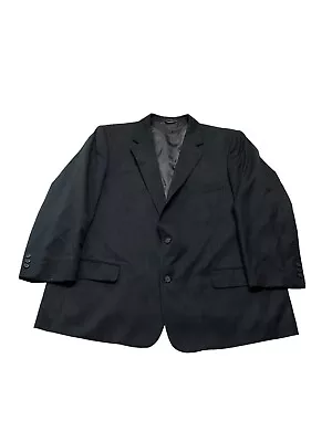 Oak Hill 2XL 50R 52R Gray 2 Button Blazer Suit Jacket Sport Coat Wool • $59.99