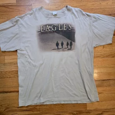 Eagles Long Road Out Of Eden 2007 Shirt SZ 2XL Rock Band Concert Tour Shirt • $16.99