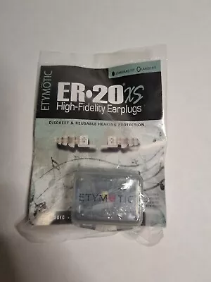 Etymotic Research ER20XS High-Fidelity Earplugs (Concerts Musicians Airplanes) • $14.99