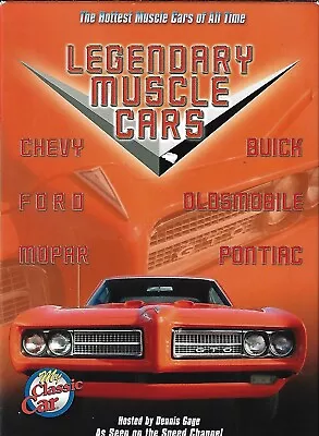 Legendary Muscle Cars (DVD 2009 6-Disc Set) • $6.85