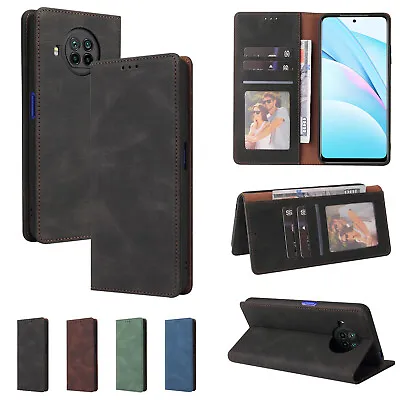 Flip Wallet Case For Xiaomi Redmi Note 9 10 Pro Max 10S POCO M3 Leather Magnetic • $12.09