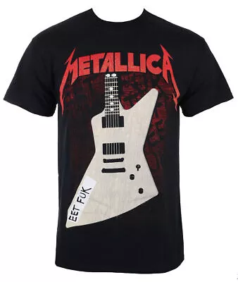 Metallica Eet Fuk Black Mens T-Shirt Metallica Tee • £15.50