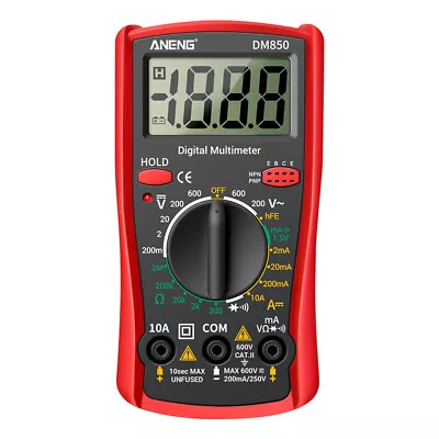 UK Professional Digital Multimeter Voltmeter Ohmmeter Multi Ammeter Tester Meter • £5.88