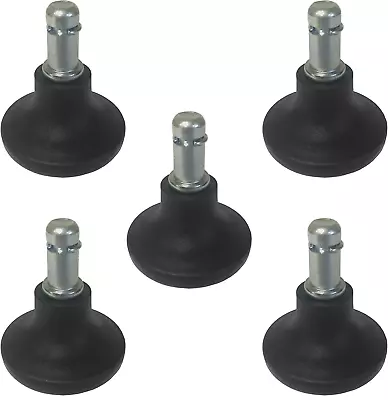 Short Bell Glides For Office Task & Desk Chairs Or Stools - Low Profile - - (5 • $21.24