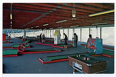 Vintage MINI GOLF Course Design--Chrome Advertising PC SCRANTON PA 1960s • $11.69