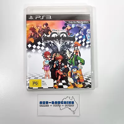 Kingdom Hearts HD 1.5 ReMix - PS3 Game PlayStation 3 AUS PAL With Manual • $15