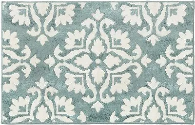 Laura Ashley Mayhew Rug 27 X45  Adr Blue/Blue • $58.89